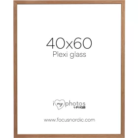 Focus Képkeret Soul Tölgy furnér  (40x60) Plexi