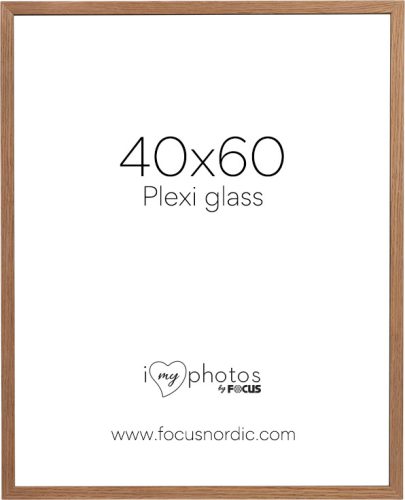 Focus Képkeret Soul Tölgy furnér  (40x60) Plexi
