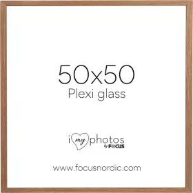 Focus Képkeret Soul Tölgy furnér  (50x50) plexi