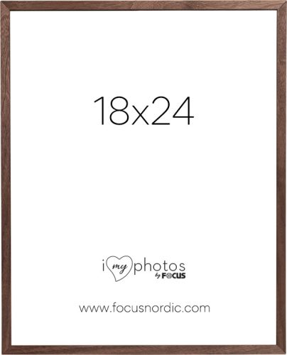 Focus Képkeret Soul diófa furnér  (18x24)