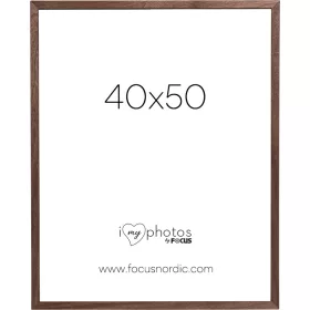 Focus Soul képkeret - diófa furnér  (40x50)