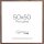 Focus Soul képkeret - diófa furnér  (50x50) plexi