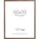 Focus Soul képkeret - diófa furnér  (50x70) plexi