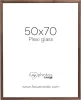Focus Soul képkeret - diófa furnér  (50x70) plexi