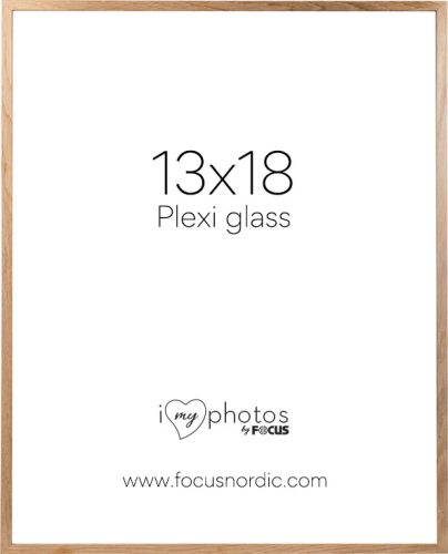 Focus Képkeret Soul - Tölgy furnér  (13x18) plexi