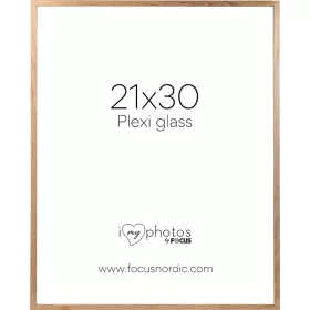 Focus Képkeret Soul - Tölgy furnér  (21x30) Plexi