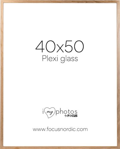 Focus Képkeret Soul - Tölgy furnér  (40x50) plexi