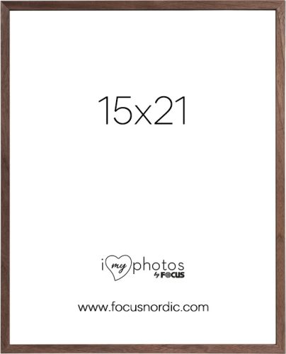 Focus Képkeret -  Rock diófa furnér  (15x21)