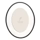 Focus Aster Oval alumínium képkeret 21,6x26,6cm (pp 15x20cm) - fekete