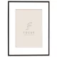 Focus Aster alumínium képkeret 18x24cm (pp 13x18cm) - fekete