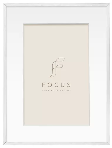 Focus Aster alumínium képkeret 15x20cm (pp 10x15cm) - ezüst