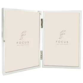 Focus Iris dupla képkeret 10x15cm - ezüst