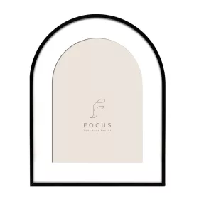   Focus Aster Arch alumínium képkeret 24x30cm (pp 18x24cm) - fekete