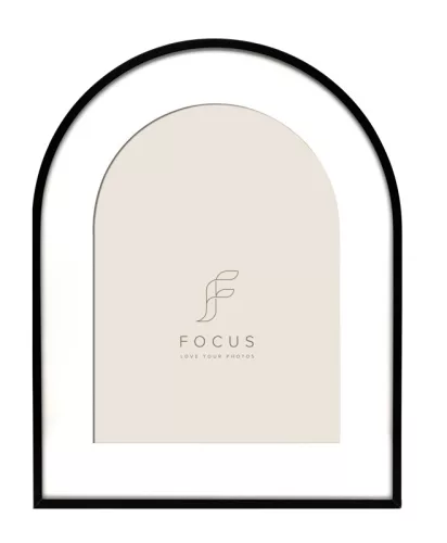 Focus Aster Arch alumínium képkeret 24x30cm (pp 18x24cm) - fekete