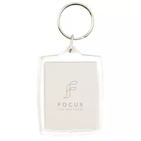 Focus Akril kulcstartó képkeret 3,5x4,5cm - átlátszó