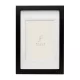 Focus Dahlia UV üveg képkeret 50x70cm (pp 40x50cm) - fekete