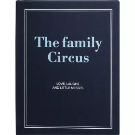   Focus Coffee Table The Family Circus fotóalbum 27x35cm - kék