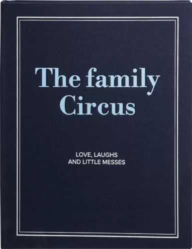 Focus Coffee Table The Family Circus fotóalbum 27x35cm - kék
