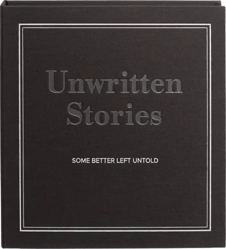 Focus Coffee Table Unwritten Stories fotóalbum 24,5x27cm - sötétszürke