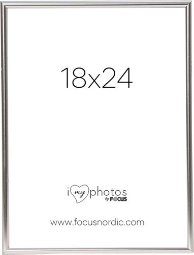 Focus Képkeret -  Can-Can Shiny Silver  (18x24)