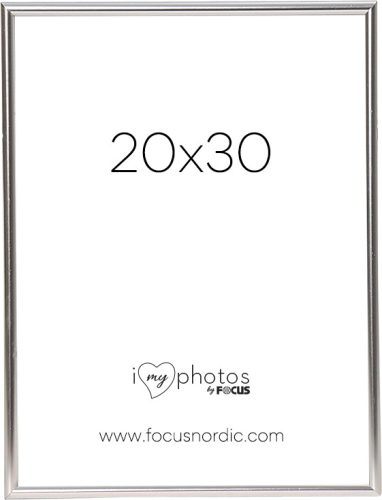 Focus Képkeret -  Can-Can Shiny Silver  (20x30)
