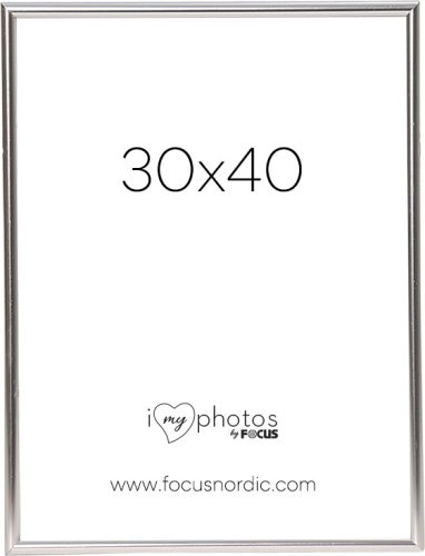 Focus Képkeret -  Can-Can Shiny Silver  (40x50)