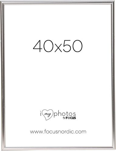 Focus Képkeret -  Can-Can Shiny Silver  (40x50)