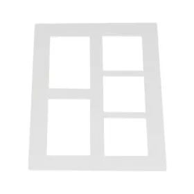 Focus Képkeret -  Passepartout kollázs  (40x50) - Fehér