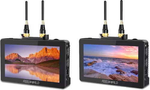 Feelworld FT6 + FR6 vezeték nélküli adó-vevő monitor rendszer