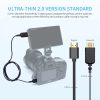 Feelworld 4K Mini HDMI - HDMI Kábel - Fekete