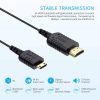 Feelworld 4K Mini HDMI - HDMI Kábel - Fekete