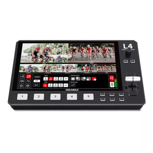 Feelworld L4 10,1" videókép‑váltó - switcher