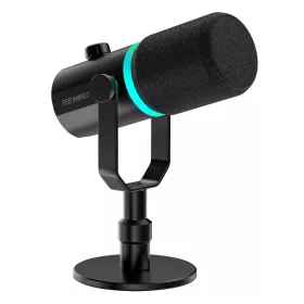   Feelworld PM1 mikrofon - Microphone for Podcasting Recording Gaming Live Streaming