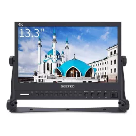   SEETEC 13,3"-es alumínium design IPS 1920x1080 Pro Broadcast LCD monitor 3G-SDI HDMI AV-vel