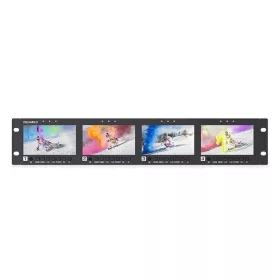 SEETEC Q41 quad 4x5″, 2RU rackbe építhető monitor