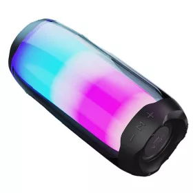   Foneng BL15 hordozható Bluetooth hangszóró, 8W, LED, 4000mAh (Fekete)