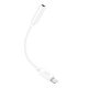 Foneng BM20 Audió Kábel Adapter - 3.5mm jack - kábel iPhone (fehér)