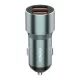 Foneng 36W Autós Töltő, 2× USB-A Csatlakozóval (C19 Silver)