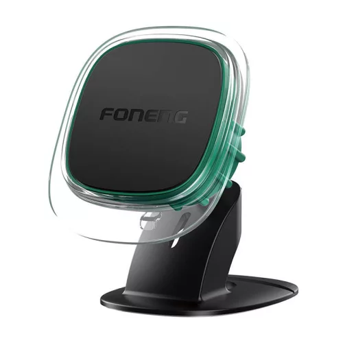 Foneng Mágneses Autós Telefontartó Műszerfalra, (Zöld) (CP103 Green)