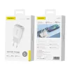 Foneng 20W USB-C És USB-A Hálózati Töltőfej (Fehér) (EU41-Single)
