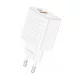Foneng 20W USB-C És USB-A Hálózati Töltőfej (Fehér) (EU42-Single)