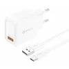 Foneng 3A USB Hálózati Töltő /USB-C Kábel(EU54-Type-C)
