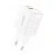 Foneng 20W USB-A És USB-C Gyorstöltő (Fehér) (EU56-Single)