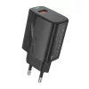 Foneng USB-A Gyors Töltő (Fekete) (EU64 black)
