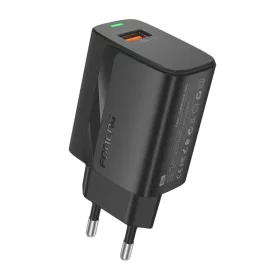 Foneng USB-A Gyors Töltő (Fekete) (EU64 black)