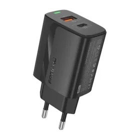   Foneng 20W PD Gyorstöltő USB-A És /USB-C Csatlakozó (Fekete) (EU66 single/black)