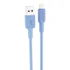 Foneng iPhone Lightning Töltőkábel 1.2m, 2.4A, (Kék) (X100)
