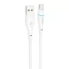 Foneng USB-A - USB-C Kábel, 3A, 1.2m, (Fehér) (X101 Type-C)
