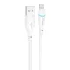 Foneng iPhone Lightning Töltőkábel 1,2m, 2,4A (X101)