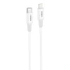 Foneng USB-C - Lightning 1,2m (Fehér) Gyorstöltőkábel (X106-C-iP)